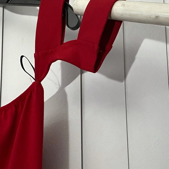 EUC Agaci Small Dark Red Dress B5-82 - Picture 4 of 6